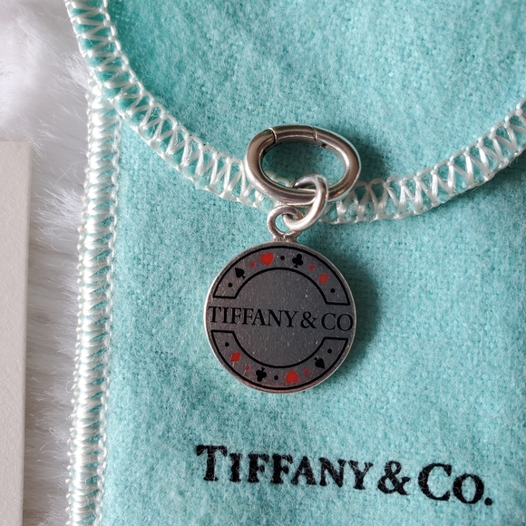 RARE Auth Tiffany & Co. Las Vegas Poker Chip Charm - Picture 10 of 12